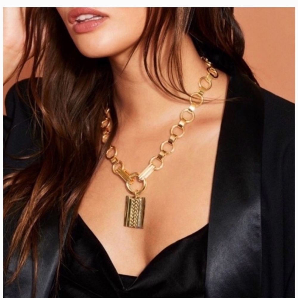 DANNIJO Gold-Plated Statement Necklace